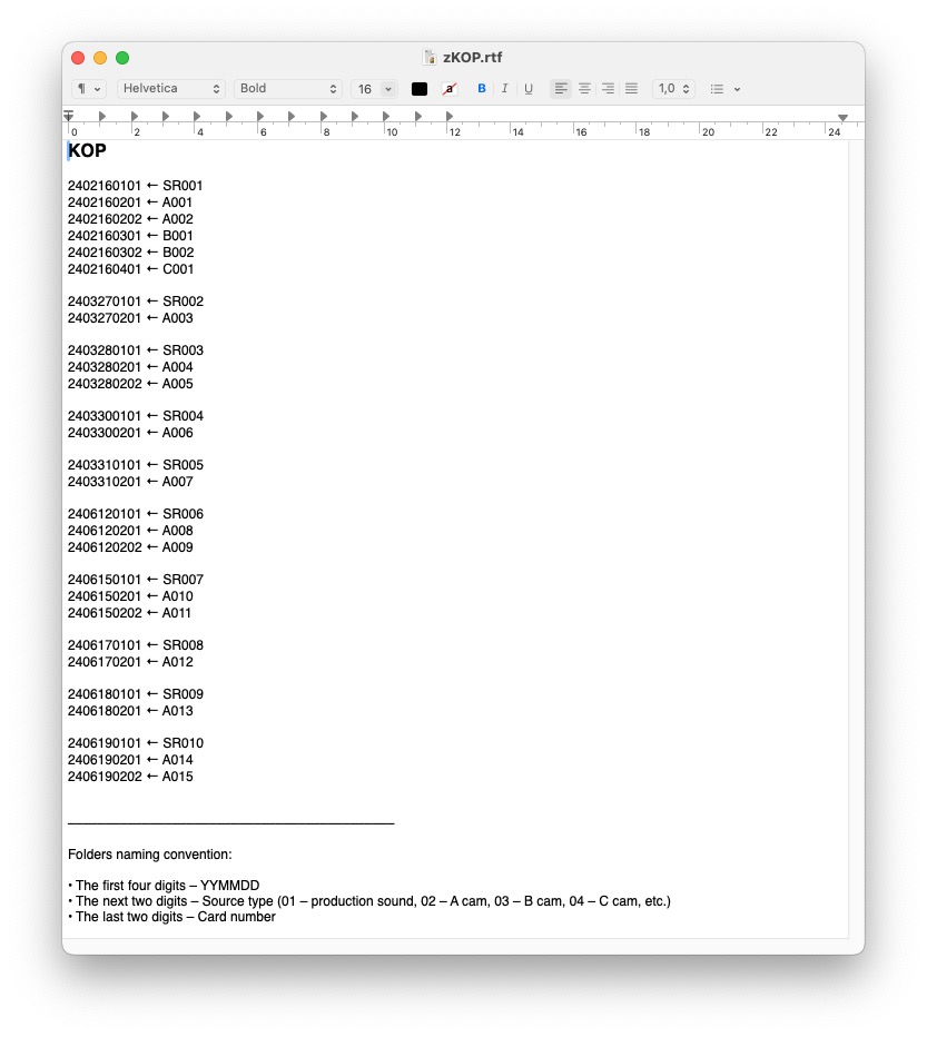 images/Folder names inside MXF folder 1